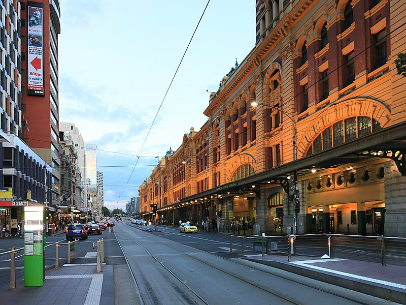 Flinders Street Railway Station