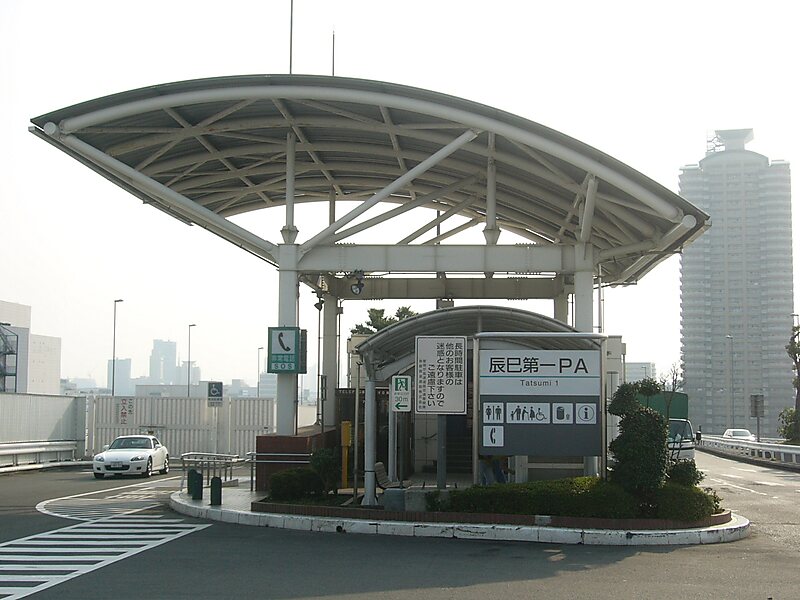 Tatsumi No. 1 Parking Area in Tokyo, Japan | Tripomatic