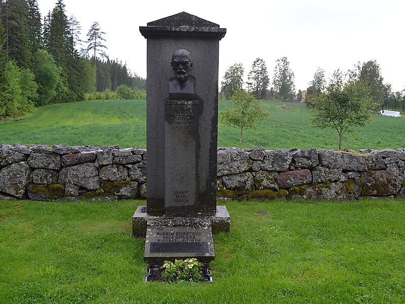 Albert Engström's fish pond
