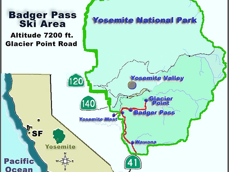 Badger Pass in Mariposa, California, United States Sygic Travel