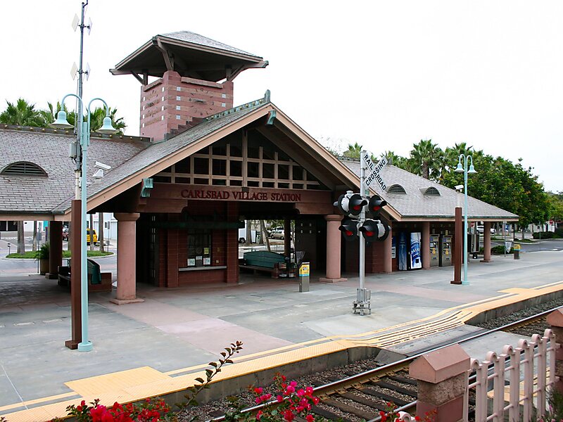 Carlsbad Village station in Oceanside, California, USA Sygic Travel