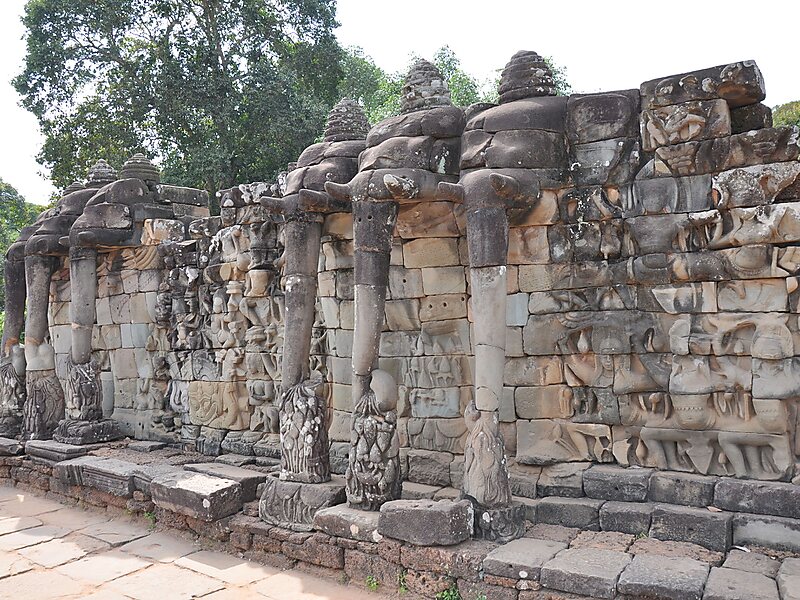 	Terrace of the Elephants - 캄보디아 | Sygic Travel Terrace of the Elephants - 캄보디아