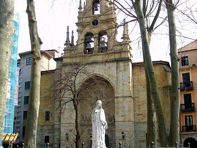 Iglesia De San Vicente Mártir En Abando Bilbao España Sygic Travel