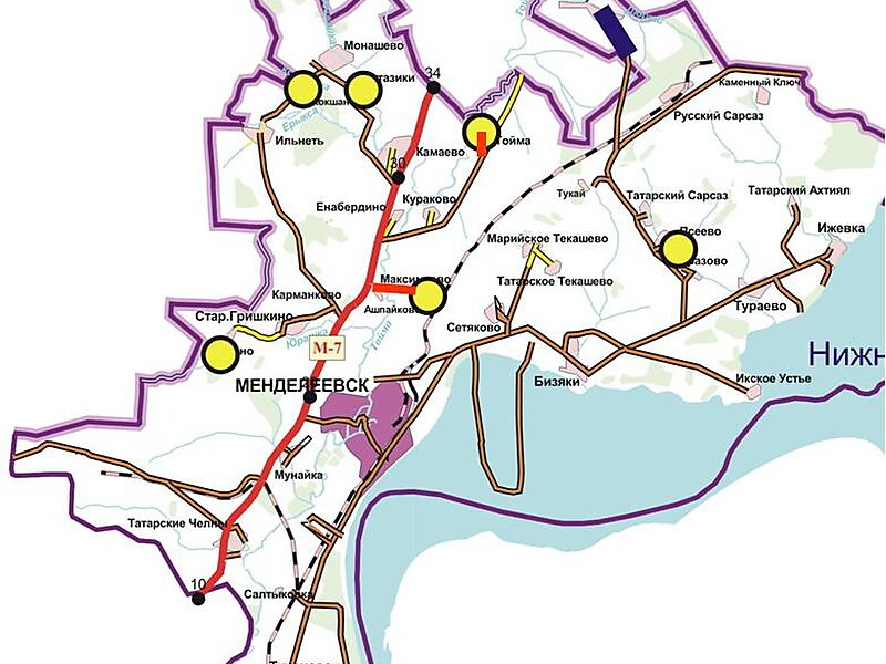 Mendeleyevsky District in Russia | Tripomatic