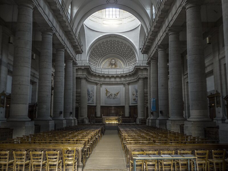 The Église Notre Dame Saint-Vincent