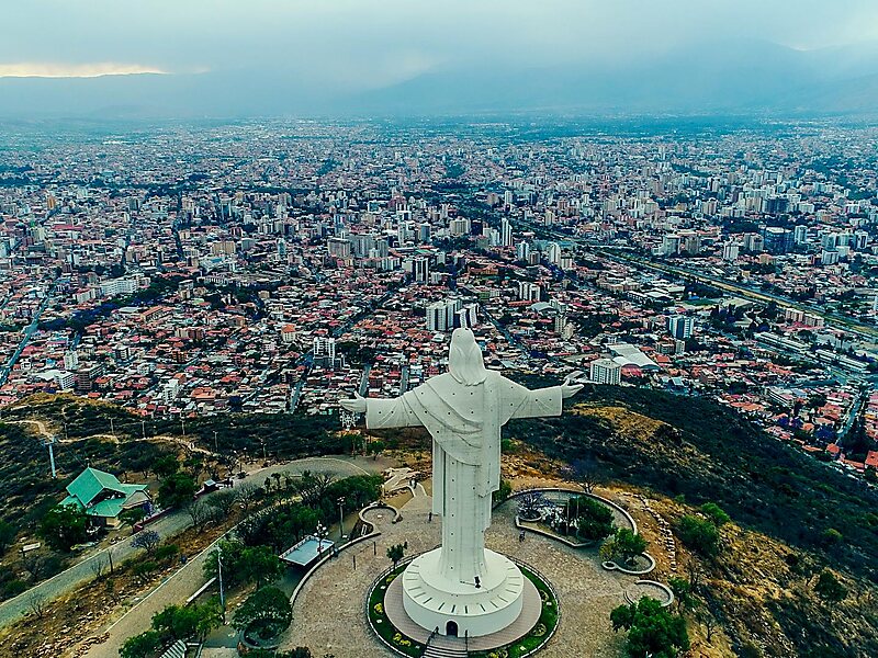 Cristo De La Concordia In Cochabamba Bolivien Sygic Travel