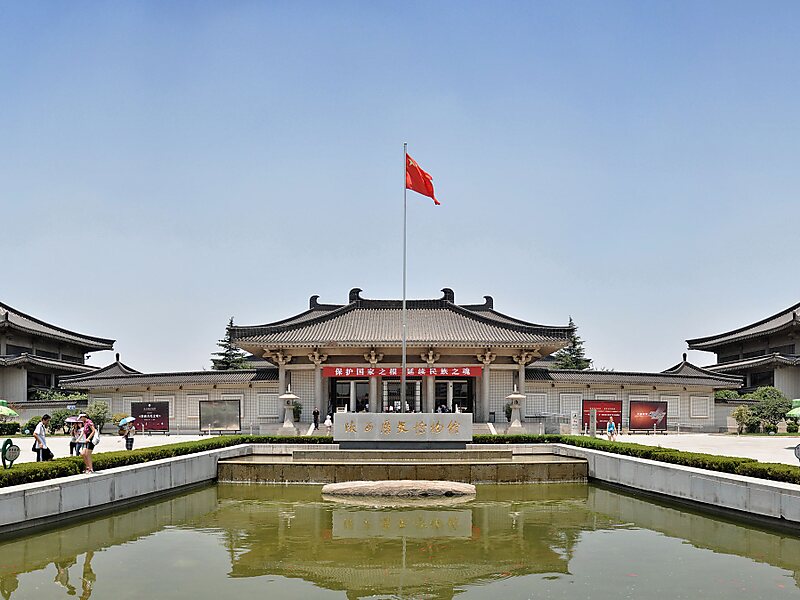 Resultado de imagem para Museu de HistÃ³ria de Shaanxi .