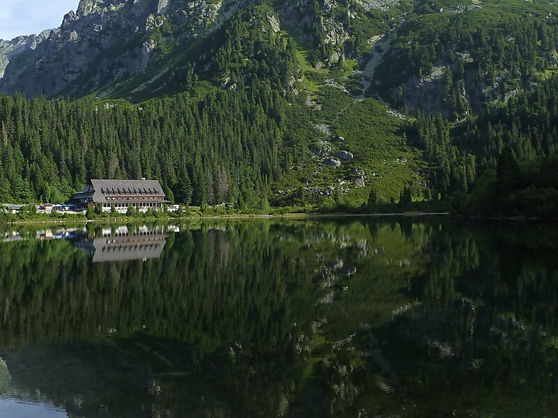 Popradské Glacial Lake