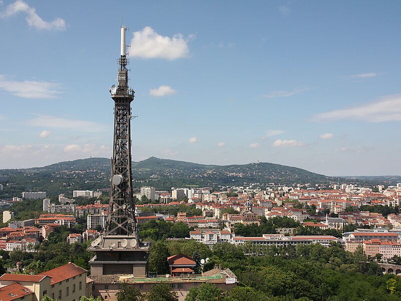 Metallic Tower of Fourvière in Lyon, France | Sygic Travel