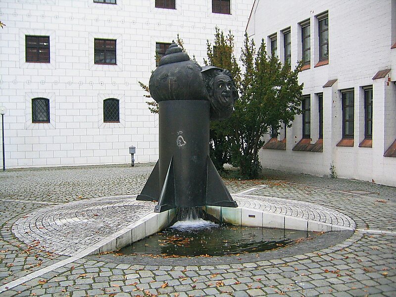 Einstein Fountain in Ulm, Germany Sygic Travel